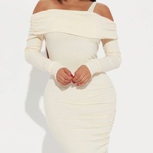 Cream dress